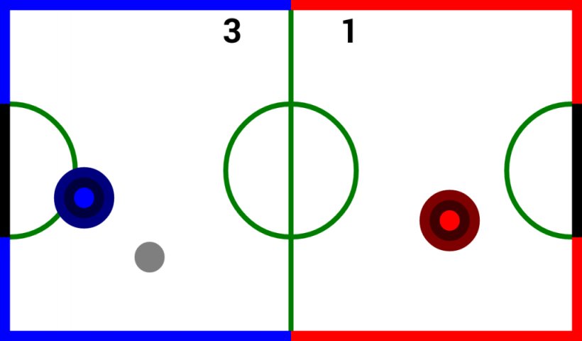 Air Hockey Classic HD Table Hockey Games, PNG, 1024x600px, Air Hockey, Android, Aptoide, Area, Blue Download Free