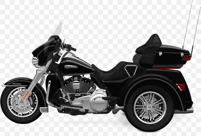 Harley Davidson Road Glide Harley-Davidson Tri Glide Ultra Classic Motorized Tricycle Motorcycle, PNG, 969x659px, Harley Davidson Road Glide, Automotive Exterior, Automotive Wheel System, Cruiser, Engine Download Free