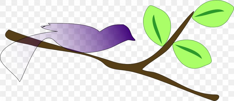 Leaf Clip Art Purple Violet Plant, PNG, 1969x854px, Leaf, Branch, Flower, Heart, Plant Download Free