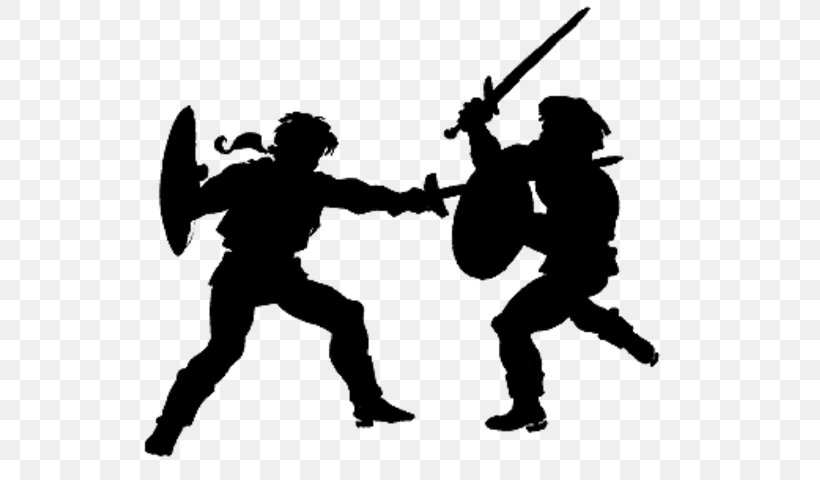 Swordsmanship Combat Clip Art Duel, PNG, 551x480px, Swordsmanship, Black And White, Blade, Cartoon, Cold Weapon Download Free