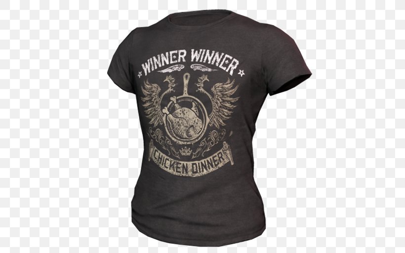 T-shirt PlayerUnknown's Battlegrounds Chicken Clothing, PNG, 512x512px, Tshirt, Brand, Chicken, Chicken As Food, Clothing Download Free