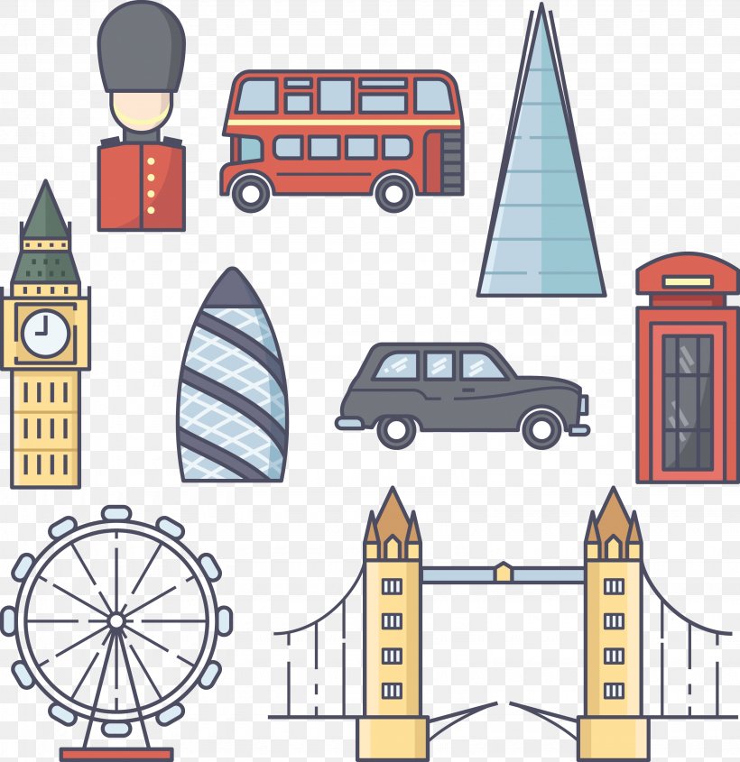 Big Ben Tower Bridge London Eye City Of London, PNG, 3080x3175px, Big Ben, Area, City Of London, Drawing, England Download Free