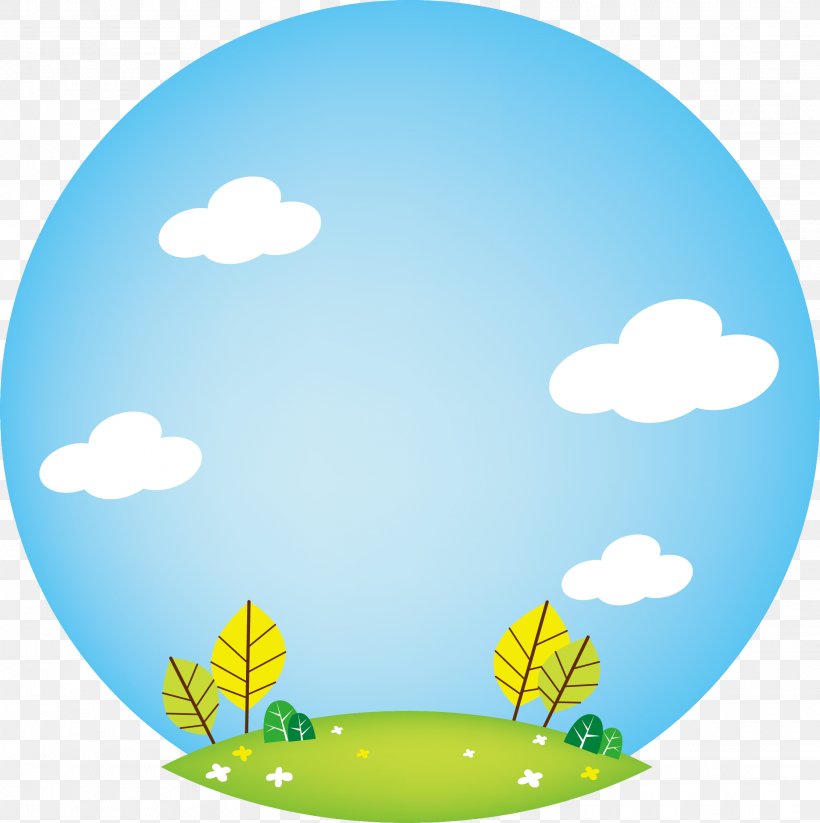 Blue Sky Grass Vector, PNG, 2230x2239px, Sky, Blue, Cartoon, Clip Art, Cloud Download Free