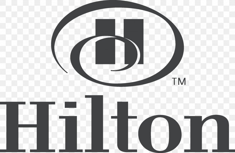 Hilton Hotels & Resorts Hilton Worldwide New York City Hilton Atlanta Northeast, PNG, 2732x1776px, Hilton Hotels Resorts, Area, Black And White, Brand, Hilton Garden Inn Download Free