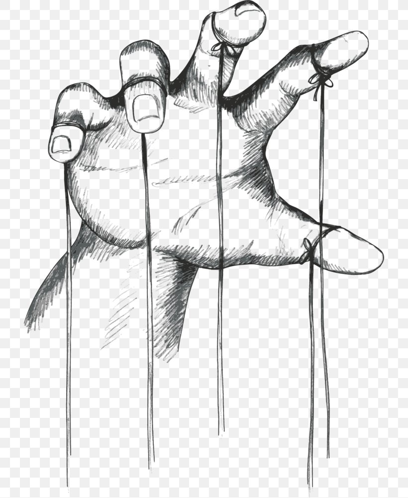 Puppet Drawing Marionette Illustration Sketch, PNG, 724x1001px, Puppet, Arm, Art, Artwork, Black And White Download Free