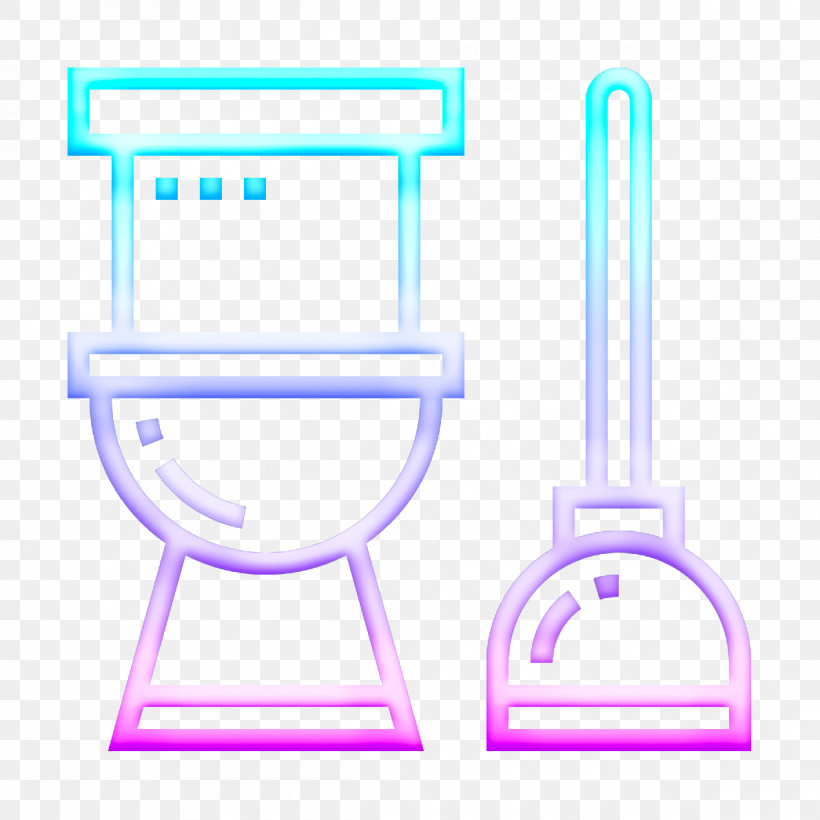 Restroom Icon Toilet Icon Cleaning Icon, PNG, 1190x1190px, Restroom Icon, Angle, Chair, Cleaning Icon, Line Download Free