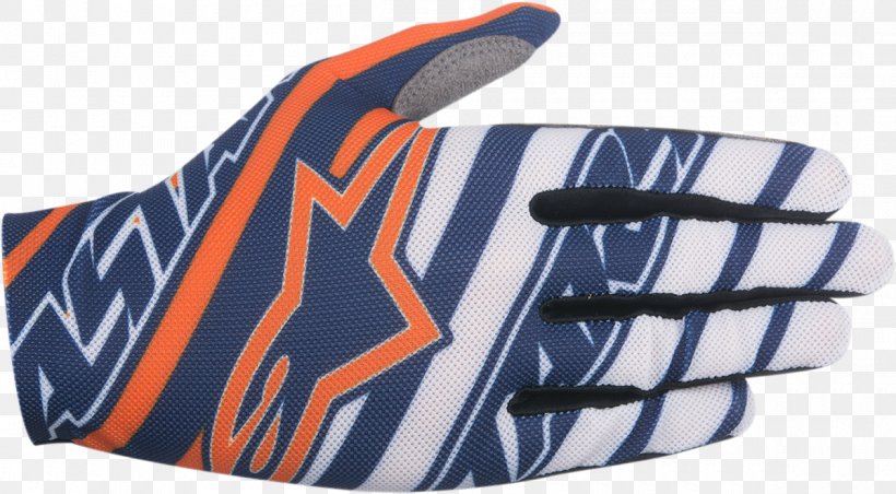 Glove Alpinestars Motorcycle Blue Clothing Accessories, PNG, 1200x662px, Glove, Alpinestars, Baseball Equipment, Baseball Protective Gear, Bicycle Glove Download Free