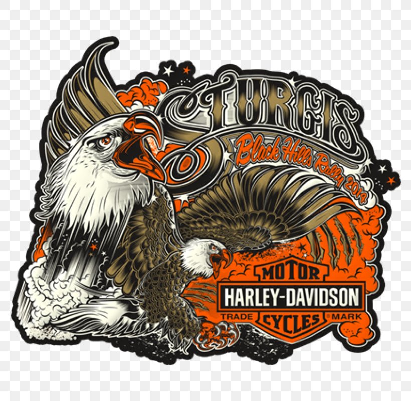 Harley-Davidson Custom Motorcycle T-shirt Logo, PNG, 800x800px, Harleydavidson, Bicycle, Bird, Brand, Custom Motorcycle Download Free