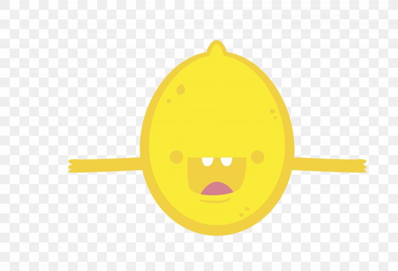Smiley Yellow Cartoon, PNG, 4193x2862px, Smiley, Cartoon, Food, Fruit, Smile Download Free