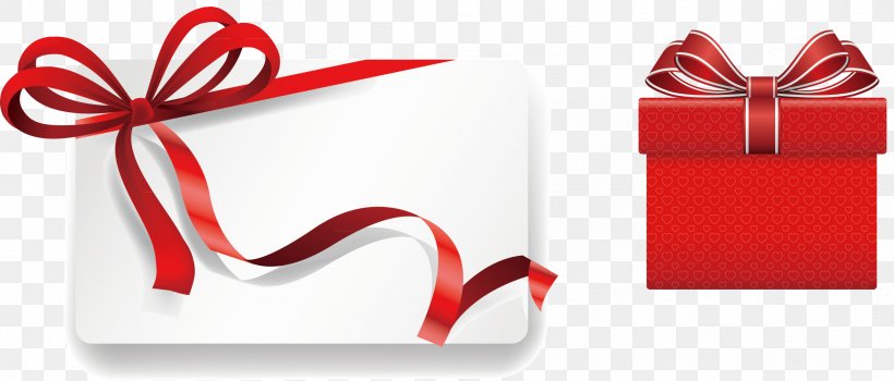 Gift Card Ribbon Download, PNG, 2453x1049px, Gift, Box, Brand, Gift Card, Heart Download Free