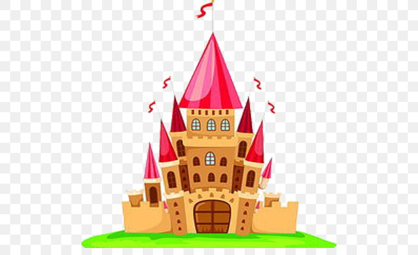 Castle Clip Art, PNG, 500x500px, Castle, Birthday Cake, Cake, Cartoon, Christmas Ornament Download Free