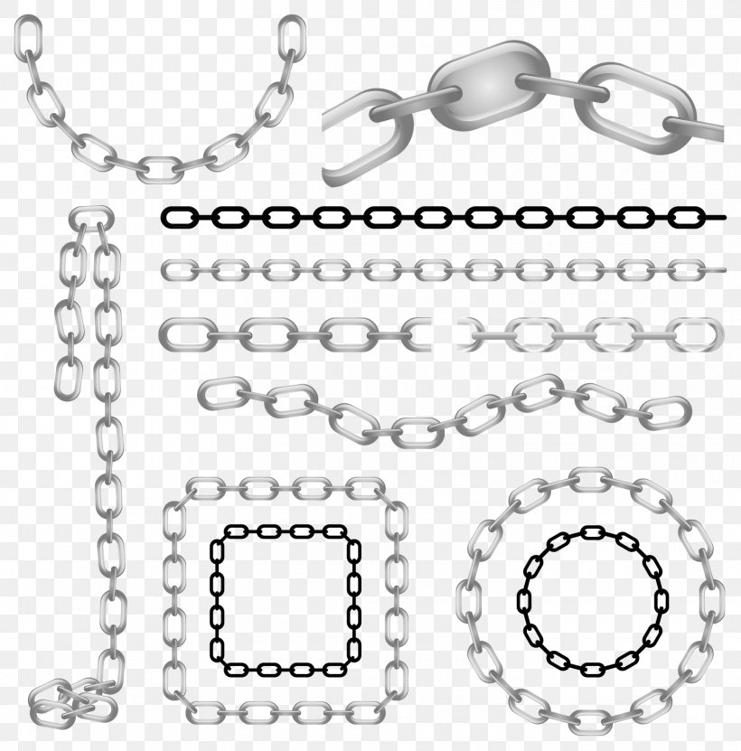 Chain Metal Stock Illustration Clip Art, PNG, 1560x1581px, Chain, Area, Art, Auto Part, Black And White Download Free