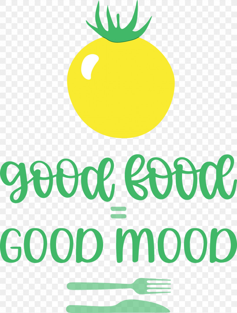 Logo Leaf Green Meter Happiness, PNG, 2274x3000px, Good Food, Biology, Food, Fruit, Good Mood Download Free