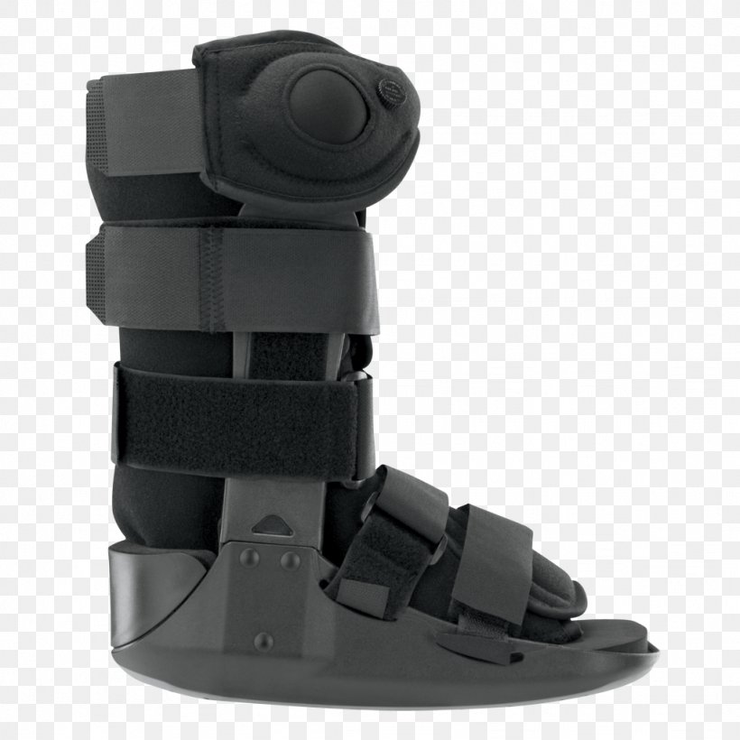 Medical Boot Sprained Ankle Hiking Boot Bone Fracture, PNG, 1024x1024px, Medical Boot, Ankle, Ankle Fracture, Black, Bone Fracture Download Free