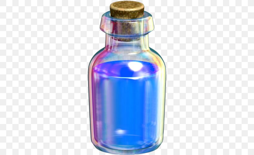 Water Bottles The Legend Of Zelda: Breath Of The Wild Glass Bottle, PNG, 500x500px, Water Bottles, Bottle, Bottle Cap, Drinkware, Glass Download Free