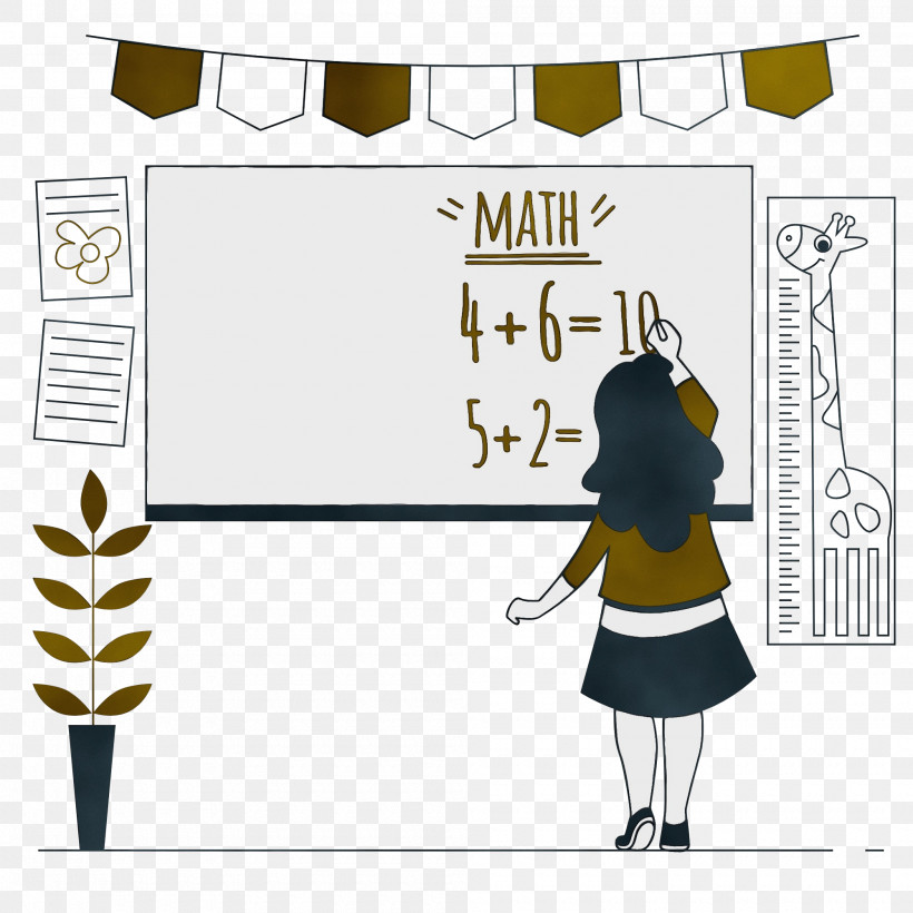 Cartoon Vector Teaching Mathematics, PNG, 2000x2000px, Education, Cartoon, Mathematics, Paint, Teaching Download Free