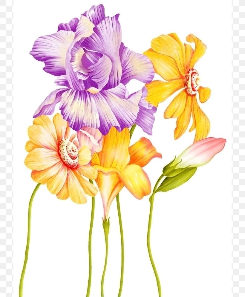 Watercolor Plant Desktop Wallpaper