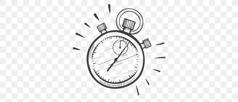 Stock Photography Drawing Stopwatch, PNG, 350x350px, Stock Photography, Area, Black And White, Brand, Clock Download Free