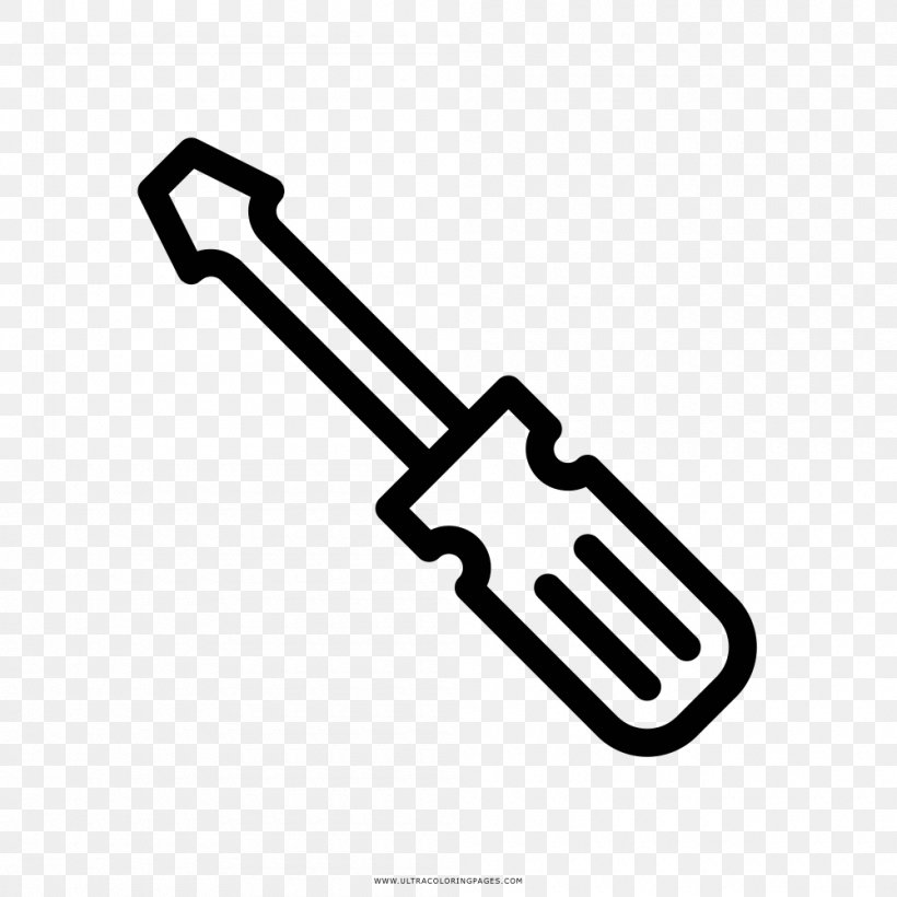 Screwdriver Tool, PNG, 1000x1000px, Screwdriver, Auto Part, Black And White, Brand, Building Download Free