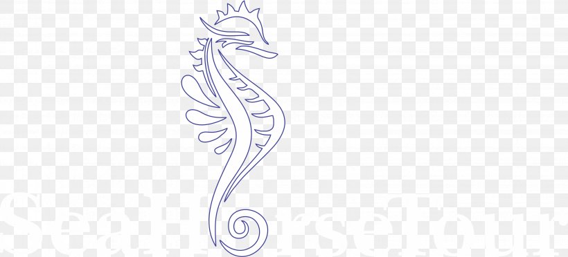 Seahorse Drawing /m/02csf Illustration Font, PNG, 3269x1484px, Seahorse, Body Jewellery, Drawing, Fish, Human Body Download Free