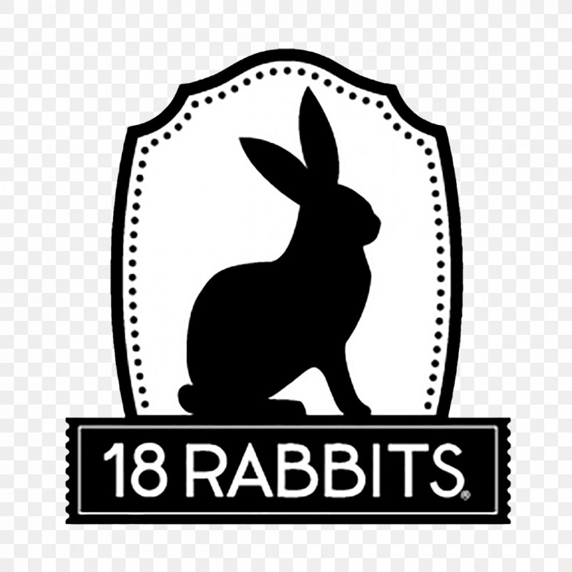 18 Rabbits LLC, PNG, 1200x1200px, 18 Rabbits, Area, Black, Black And White, Brand Download Free