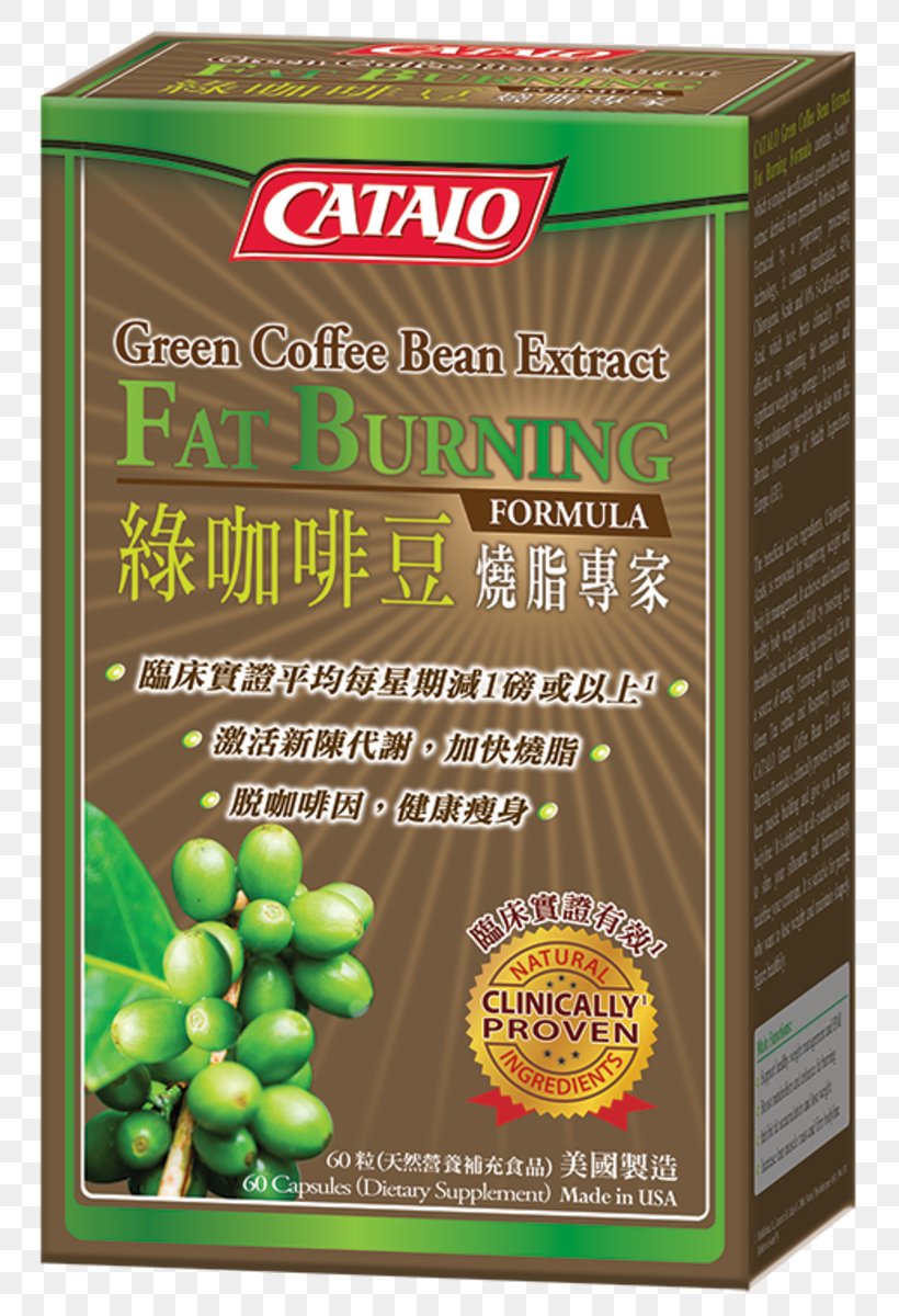 Coffee Bean Green Coffee Extract CATALO Food, PNG, 789x1200px, Watercolor, Cartoon, Flower, Frame, Heart Download Free
