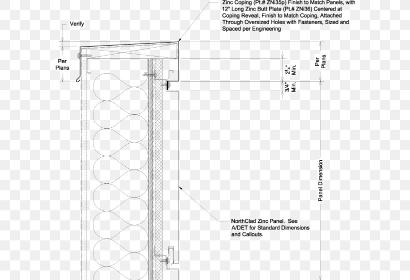 Coping Zinc Parapet Thermal Insulation Cladding, PNG, 600x559px, Coping, Area, Building Insulation, Cavity Wall, Cavity Wall Insulation Download Free