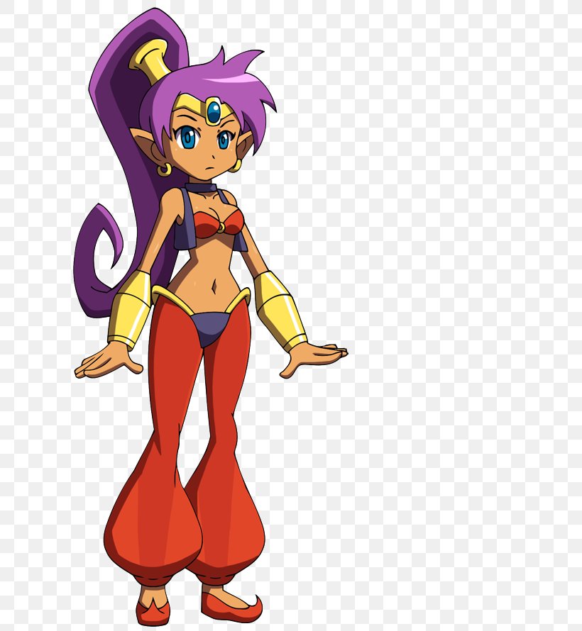 Shantae And The Pirate's Curse Shantae: Half-Genie Hero Shantae: Risky's Revenge Wii U Jinn, PNG, 643x890px, Watercolor, Cartoon, Flower, Frame, Heart Download Free