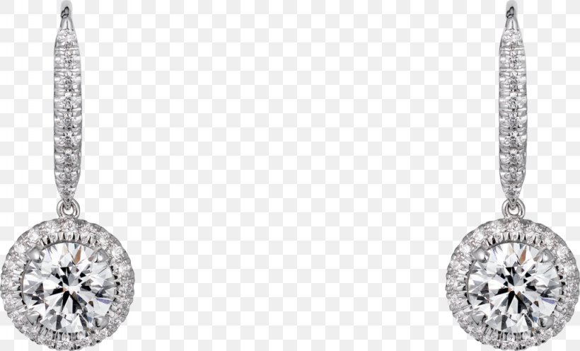 Earring Brilliant Diamond Carat Gold, PNG, 1024x620px, Earring, Body Jewellery, Body Jewelry, Brilliant, Carat Download Free