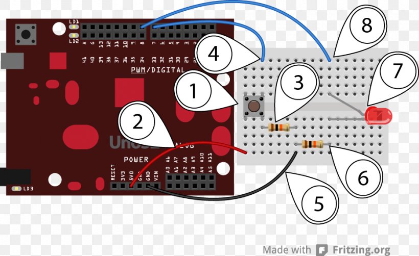 Fritzing Electronics Electronic Circuit Printed Circuit Board Breadboard, PNG, 935x573px, Fritzing, Arduino, Brand, Breadboard, Computer Software Download Free