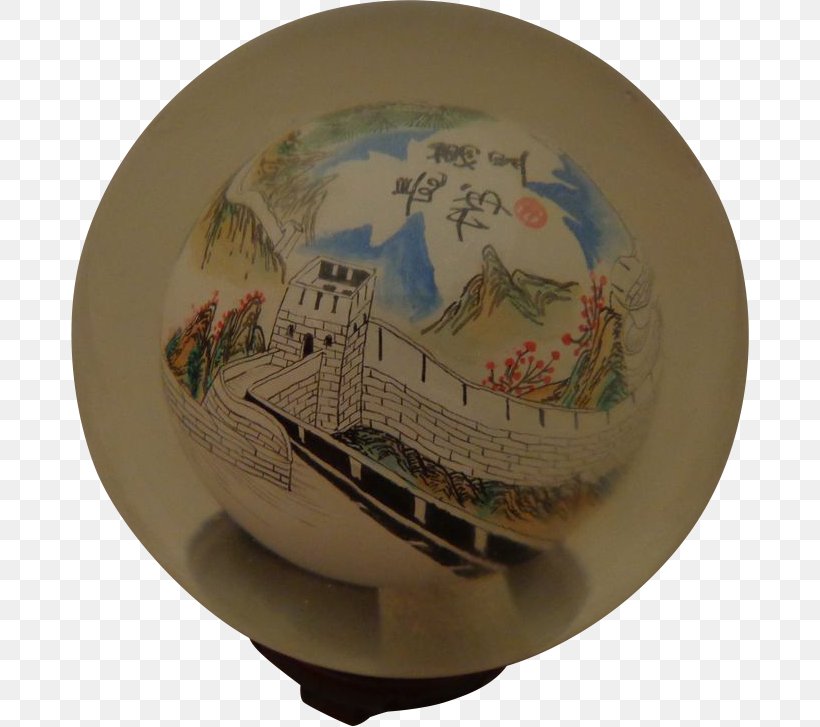 Great Wall Of China Painting Glass Paperweight Crystal Ball, PNG, 727x727px, Great Wall Of China, Art, Ceramic, China, Crystal Download Free