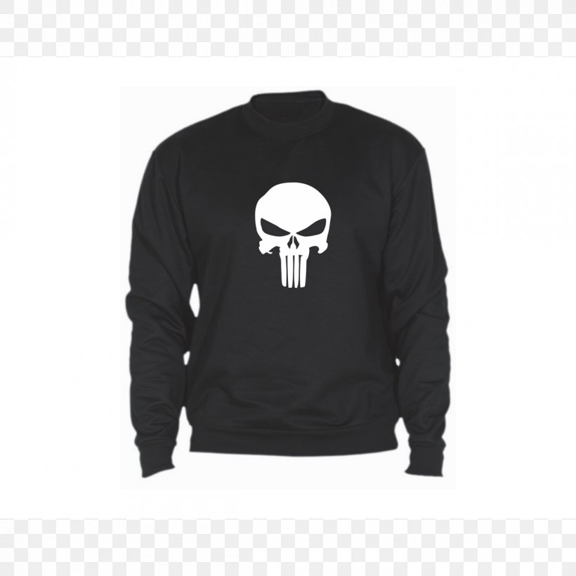 Punisher T-shirt Clothing Bluza Hoodie, PNG, 1200x1200px, Punisher, Black, Bluza, Brand, Clothing Download Free