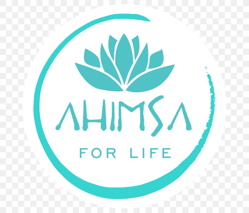 Ahimsa Food Veganism Lifestyle Logo, PNG, 700x700px, 2017, Ahimsa, Aqua, Area, Brand Download Free