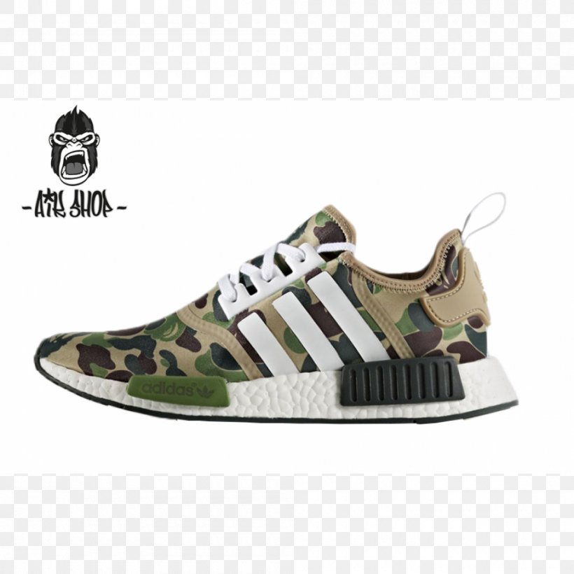 Bape X NMD R1 Adidas Sneakers Shoe Boost, PNG, 1000x1000px, Adidas, Adidas Originals, Adidas Yeezy, Beige, Boost Download Free