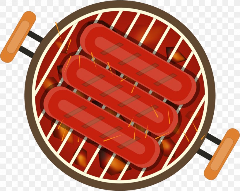 Sausage Barbecue Illustration, PNG, 1501x1198px, Barbecue Grill, Cartoon, Cooking, Cuisine, Dish Download Free