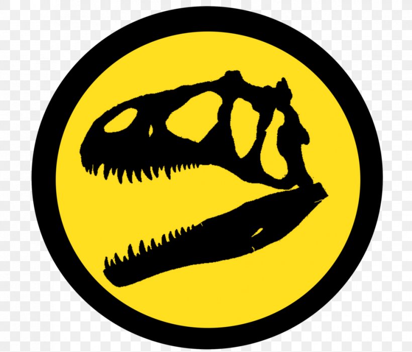 Allosaurus Jurassic Park Logo YouTube, PNG, 967x827px, Allosaurus, Deviantart, Emoticon, Film, Happiness Download Free