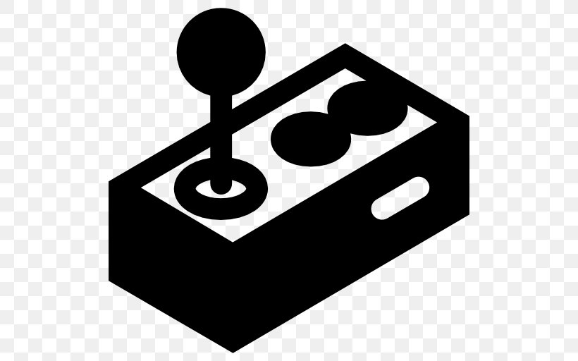 Joystick Arcade Game Black Clip Art, PNG, 512x512px, Joystick, Arcade Cabinet, Arcade Controller, Arcade Game, Black Download Free