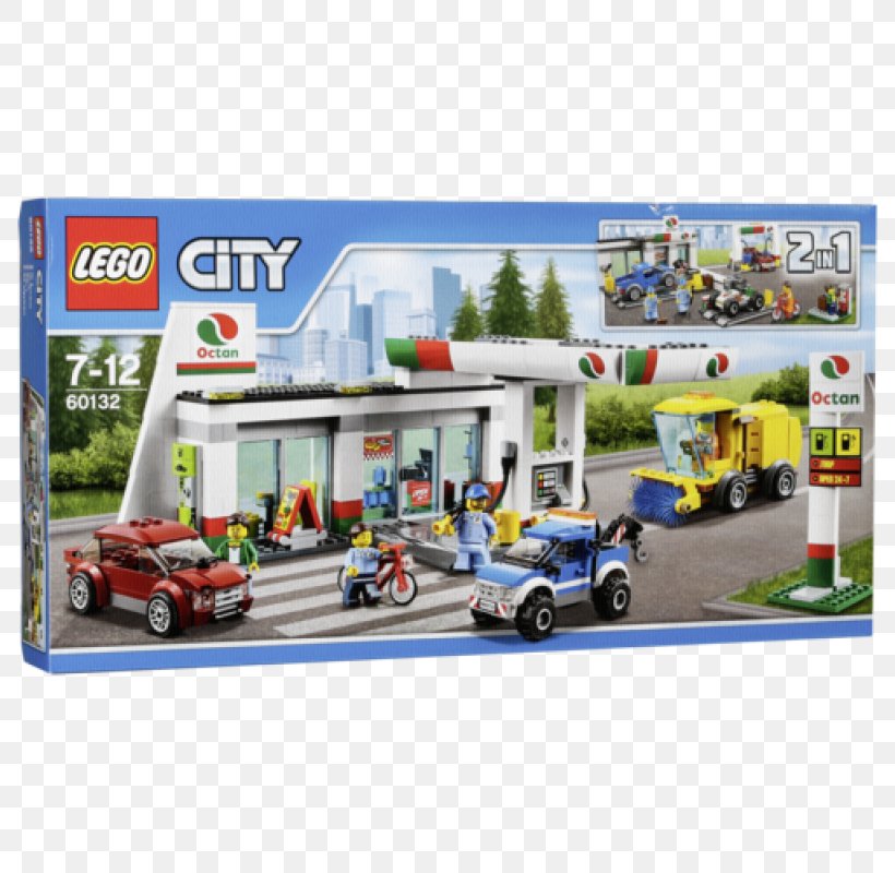 Lego City LEGO 60132 City Service Station Toy Lego Trains, PNG, 800x800px, Lego City, Argos, Filling Station, Lego, Lego 60132 City Service Station Download Free