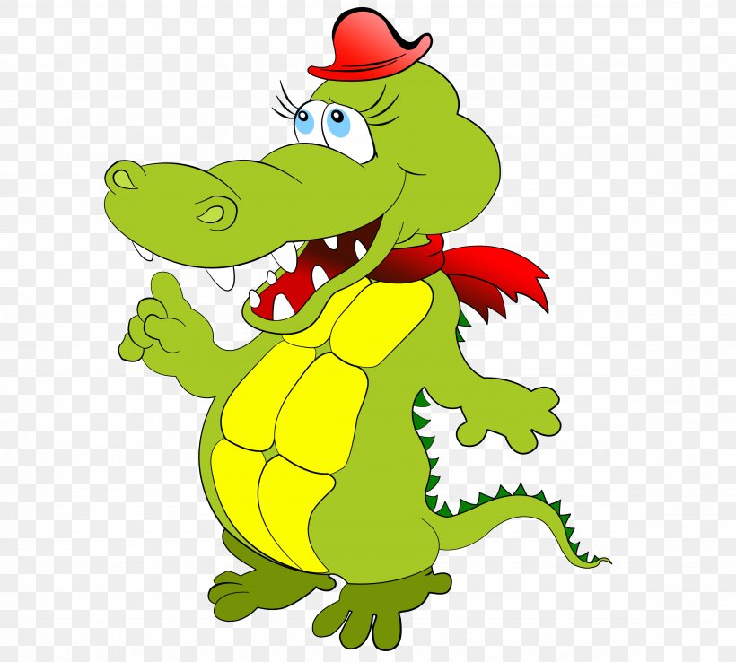 Crocodile Alligator Cartoon Clip Art, PNG, 4724x4252px, Crocodile, Alligator, Amphibian, Art, Cartoon Download Free