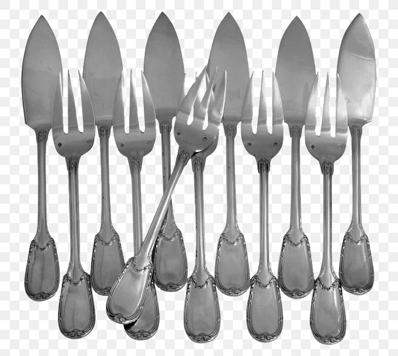 Cutlery Spoon Sterling Silver Fork, PNG, 734x734px, 2018, Cutlery, Antique, Black And White, Dining Room Download Free