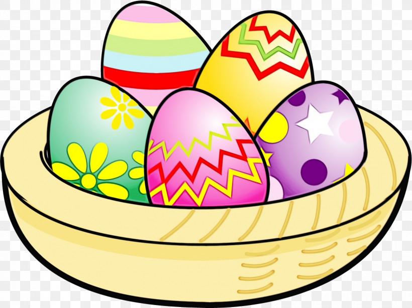 Easter Egg, PNG, 1246x934px, Watercolor, Easter, Easter Egg, Egg, Food Download Free