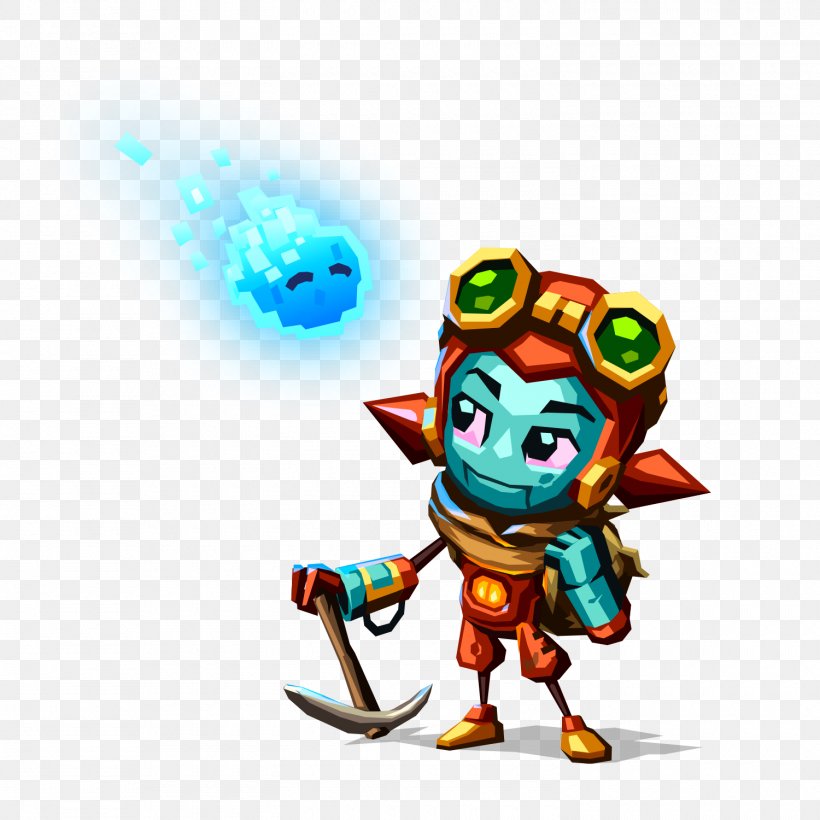 SteamWorld Dig 2 SteamWorld Heist Video Game Image And Form International AB, PNG, 1500x1500px, Steamworld Dig 2, Cartoon, Fictional Character, Figurine, Game Download Free