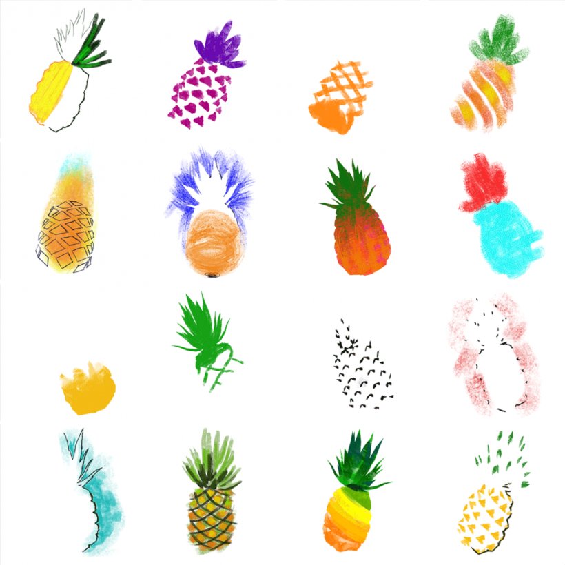 Pineapple Paper Gfycat Wallpaper, PNG, 960x960px, Pineapple, Aquarium Decor, Art, Deviantart, Flower Download Free