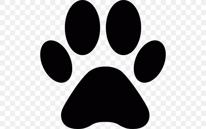 Cat Dog Paw Printing Clip Art, PNG, 512x512px, Cat, Black, Black And White,  Decal, Dog Download