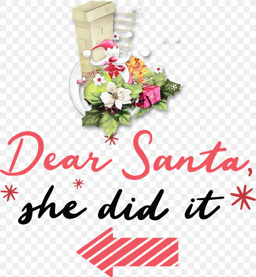 Christmas Day, PNG, 2775x3000px, Dear Santa, Christmas, Christmas Day, Floral Design, Music Download Download Free