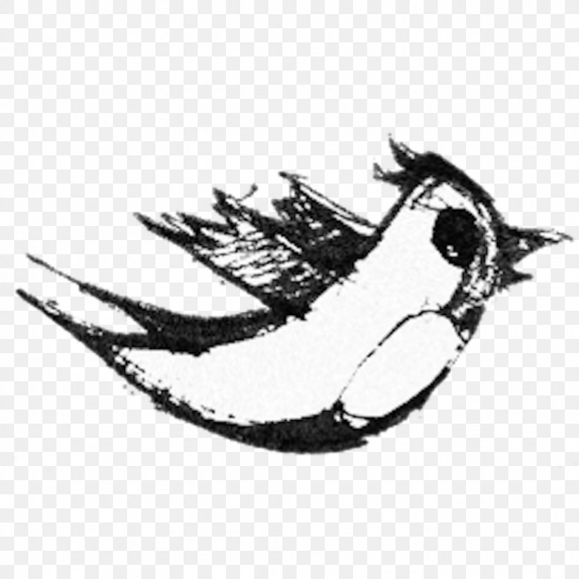 Social Media Drawing Download Clip Art, PNG, 1024x1024px, Social Media, Bird, Black And White, Blog, Drawing Download Free