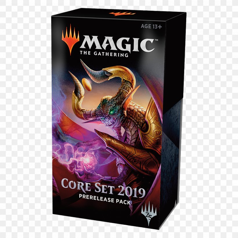 Magic: The Gathering Playing Card Booster Pack Wizards Of The Coast Core Set 2019, PNG, 2000x2000px, Magic The Gathering, Booster Pack, Brand, Collectible Card Game, Deckbuilding Game Download Free