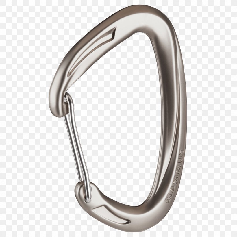 Mammut Crag Wire Gate Carabiner Mammut Crag Wire Gate Carabiner Mammut Crag Key Lock Bent Climbing, PNG, 1000x1000px, Carabiner, Body Jewelry, Climbing, Metal, Quickdraw Download Free