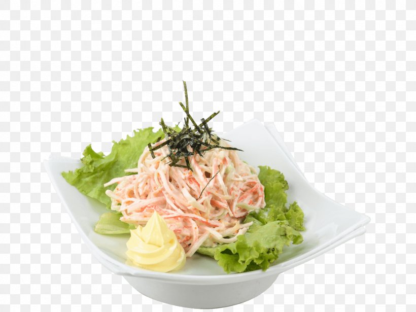 Nộm Crab Stick Sushi Salad, PNG, 1024x768px, Crab, Asian Food, Caesar Salad, Cooking, Crab Stick Download Free