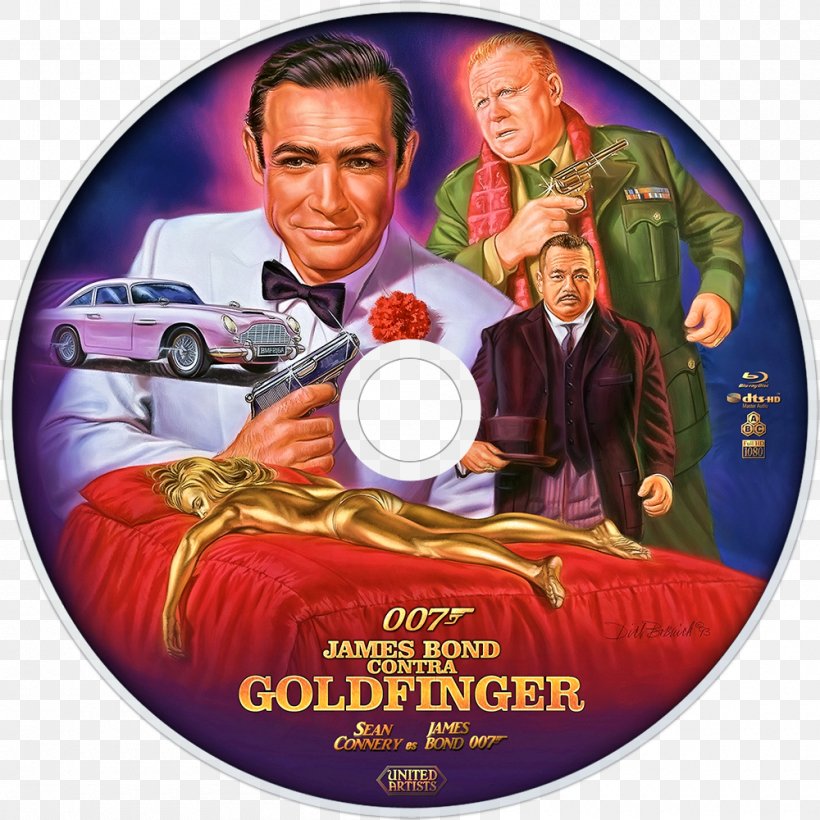 Sean Connery Goldfinger James Bond Film Series, PNG, 1000x1000px, Sean Connery, Disk Image, Dvd, Film, Goldeneye Download Free